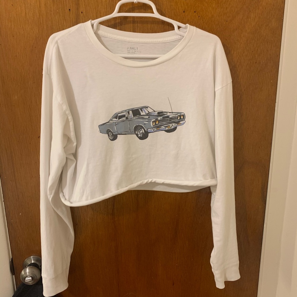 long sleeve vintage car shirt